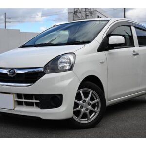 2014 Daihatsu Mira E:S white gasoline used car Japan export