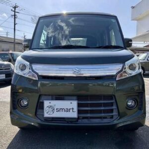 2013 Suzuki Spacia green gasoline used car Japan export