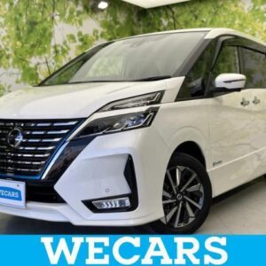 2021 Nissan Serena pearl gasoline used car Japan export