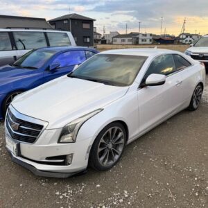 2016 Cadillac Cadillac Ats Coupe pearl gasoline used car Japan export