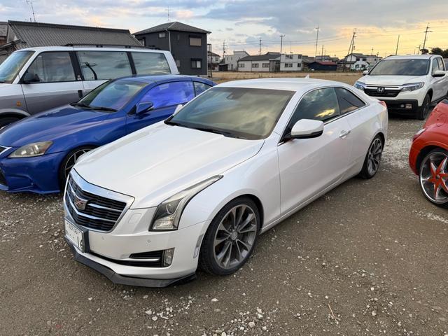 Ref:AUX-21649633 CADILLAC CADILLAC ATS COUPE 2016 1 2016 Cadillac Cadillac Ats Coupe pearl gasoline used car Japan export