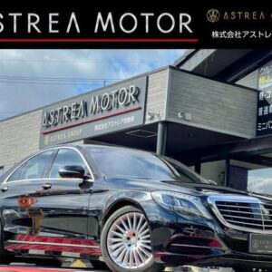2013 Mercedes Benz S-Class black hybrid used car Japan export