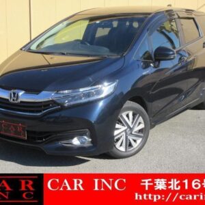 2016 Honda Shuttle black hybrid used car Japan export