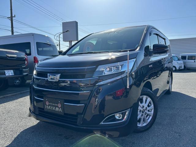 Ref:AUX-21655717 TOYOTA NOAH 2018 1 2018 Toyota Noah purple hybrid used car Japan export