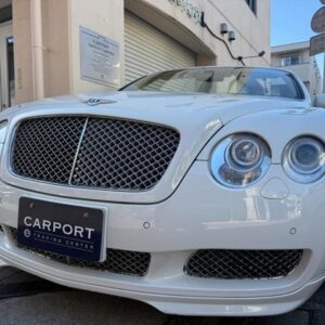 2008 Bentley Continental white gasoline used car Japan export