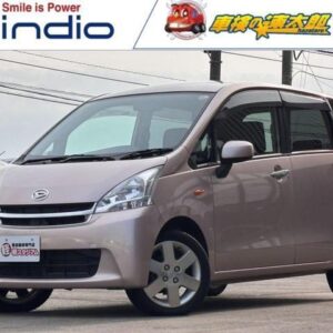 2012 Daihatsu Move pink gasoline used car Japan export