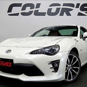 2019 Toyota 86 white gasoline used car Japan export