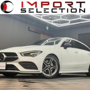 2020 Mercedes Benz Cla-Class Shooting Brake white diesel used car Japan export