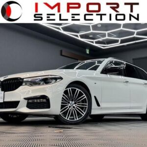 2017 Bmw 5 Series white gasoline used car Japan export