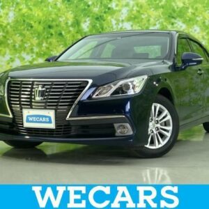 2015 Toyota Crown blue gasoline used car Japan export