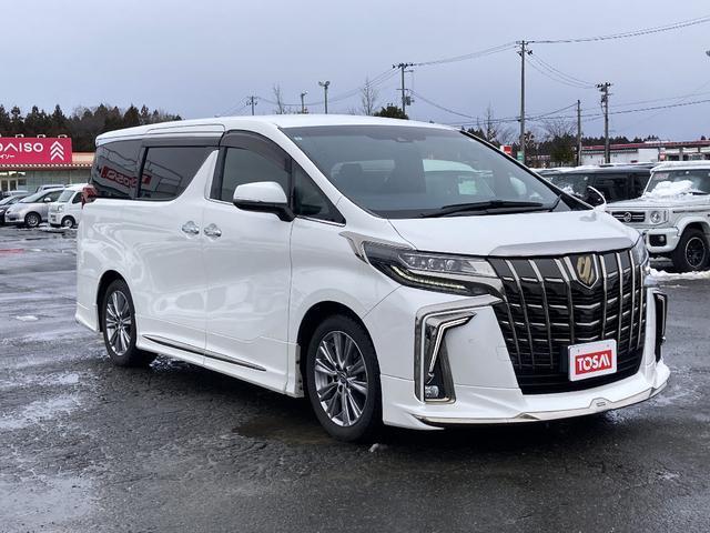 Ref:AUX-21684527 TOYOTA ALPHARD 2021 1 2021 Toyota Alphard pearl gasoline used car Japan export