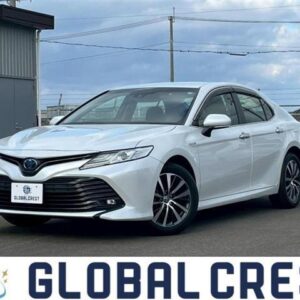 2018 Toyota Camry pearl gasoline used car Japan export