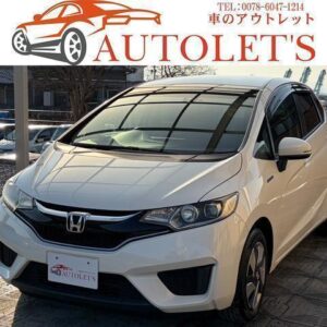 2017 Honda Fit Hybrid pearl hybrid used car Japan export