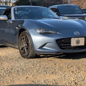 2015 Mazda Roadster blue gasoline used car Japan export