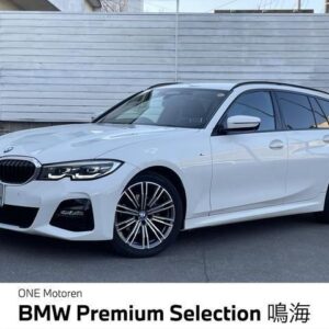 2021 Bmw 3 Series white gasoline used car Japan export