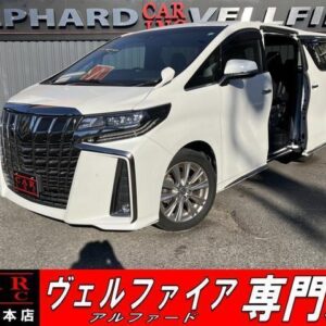 2020 Toyota Alphard white gasoline used car Japan export