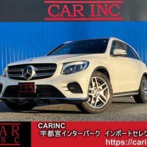 2017 Mercedes Benz Glc-Class white gasoline used car Japan export