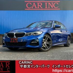 2019 Bmw 3 Series blue gasoline used car Japan export