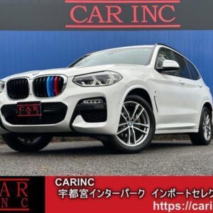 2018 Bmw X3 white gasoline used car Japan export