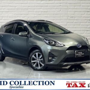 2019 Toyota Aqua green hybrid used car Japan export