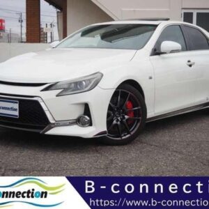 2012 Toyota Mark X white gasoline used car Japan export