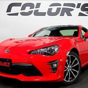 2019 Toyota 86 red gasoline used car Japan export
