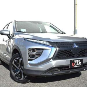 2024 Mitsubishi Eclipse Cross silver hybrid used car Japan export