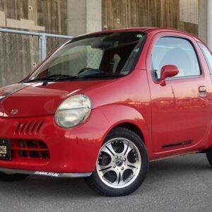 2003 Suzuki Twin red gasoline used car Japan export