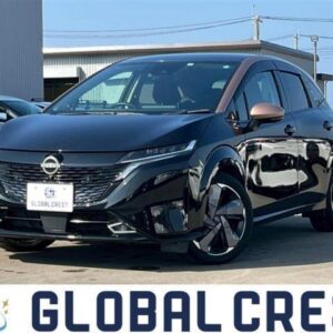 2022 Nissan Aura black gasoline used car Japan export