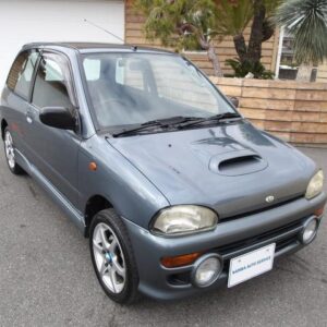 1996 Subaru Vivio gray gasoline used car Japan export