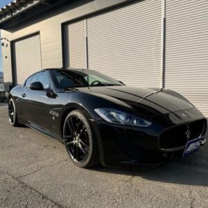 2015 Maserati Gran Turismo black gasoline used car Japan export