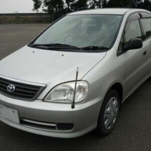 2001 Toyota Nadia silver gasoline used car Japan export