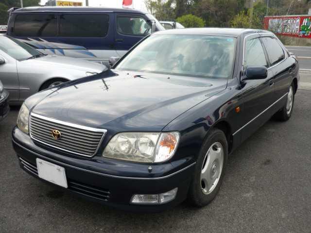 Ref:AUX-21740248 TOYOTA CELSIOR 1998 1 1998 Toyota Celsior blue gasoline used car Japan export
