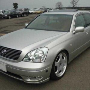 2001 Toyota Celsior silver gasoline used car Japan export