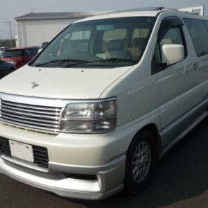 1998 Nissan Homy Elgrand pearl gasoline used car Japan export