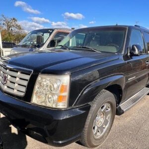 2003 Cadillac Cadillac Escalade black gasoline used car Japan export