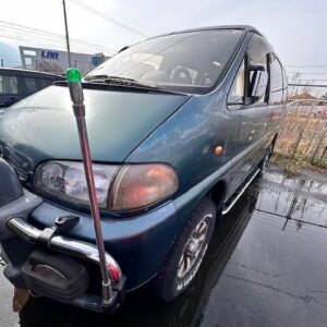 1994 Mitsubishi Delica Space Gear green gasoline used car Japan export