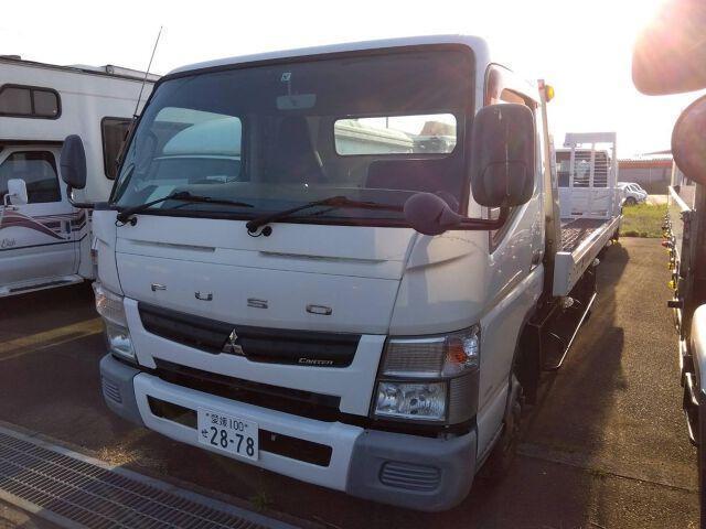 Ref:AUX-21740362 MITSUBISHI FUSO CANTER 2011 1 2011 Mitsubishi Fuso Canter white diesel used car Japan export