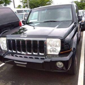 2009 Chrysler Jeep Jeep Commander black gasoline used car Japan export