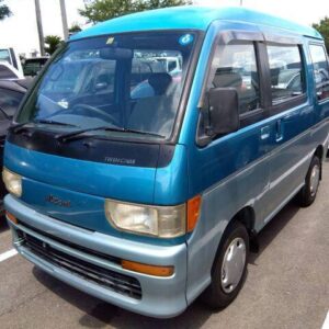1996 Daihatsu Atrai blue gasoline used car Japan export