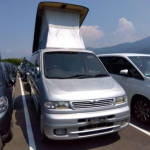 1998 Mazda Bongo Friendee silver gasoline used car Japan export