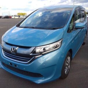 2018 Honda Freed Plus Hybrid blue gasoline used car Japan export