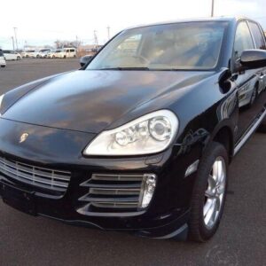 2010 Porsche Cayenne black gasoline used car Japan export