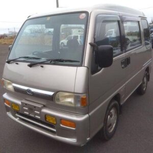 1997 Subaru Sambar Dias silver gasoline used car Japan export