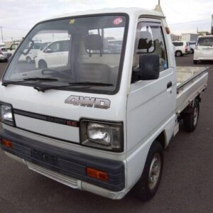 1989 Suzuki Carry Truck white gasoline used car Japan export