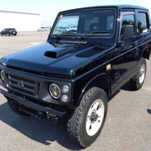 1996 Suzuki Jimny black gasoline used car Japan export
