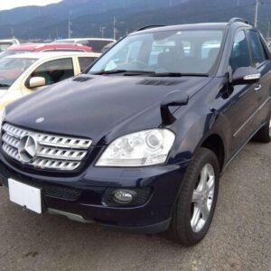 2006 Mercedes Benz M-Class blue gasoline used car Japan export
