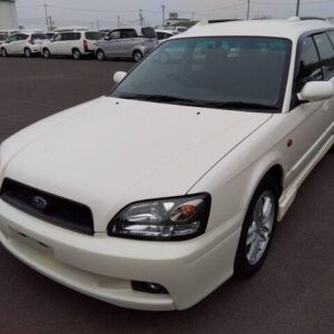 2001 Subaru Legacy Touring Wagon pearl gasoline used car Japan export