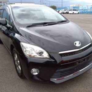 2012 Toyota Mark X Zio black gasoline used car Japan export
