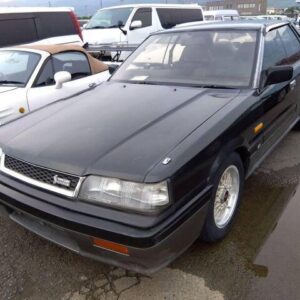 1988 Nissan Skyline black gasoline used car Japan export